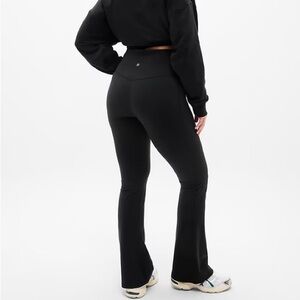 Athleta black elation flare pant XL legging stretchy soft high rise